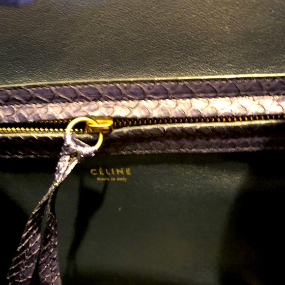 Celine Python “Phantom” Luggage Handbag MINT condition - Picture 6 of 9